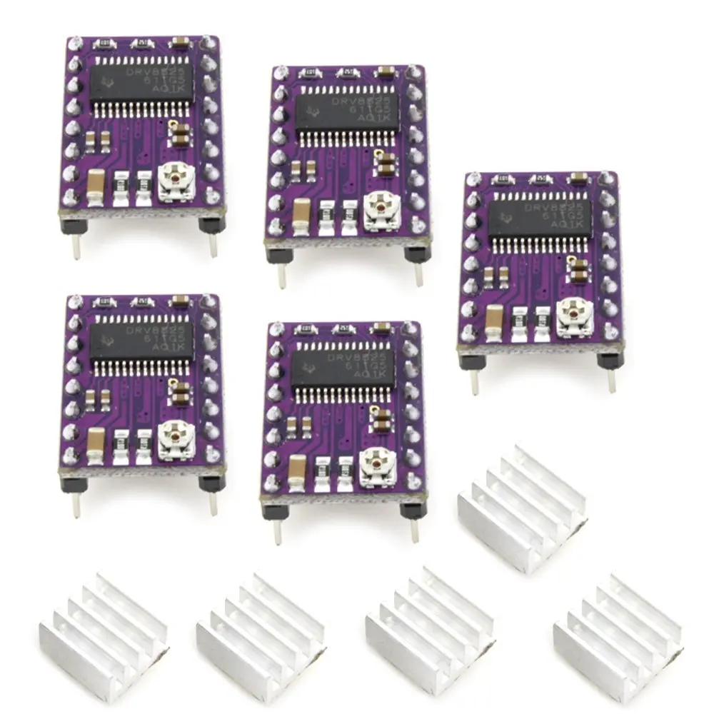 3d принтер запчасти StepStick DRV8825 Драйвер шагового двигателя Перевозчик Reprap 4-слойные