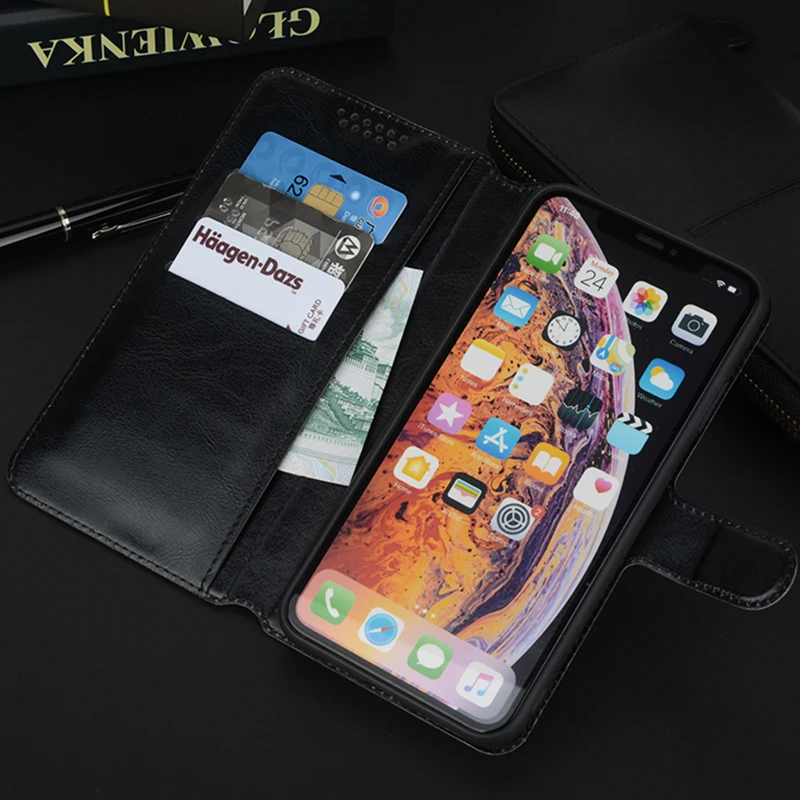 Кошелек кожаный чехол Для Doogee x10 X20 X30 X53 X55 X50 X60L X70 Y8 Роскошный Ретро Чехол-книжка Coque телефон сумка Обложка случаях Fundas