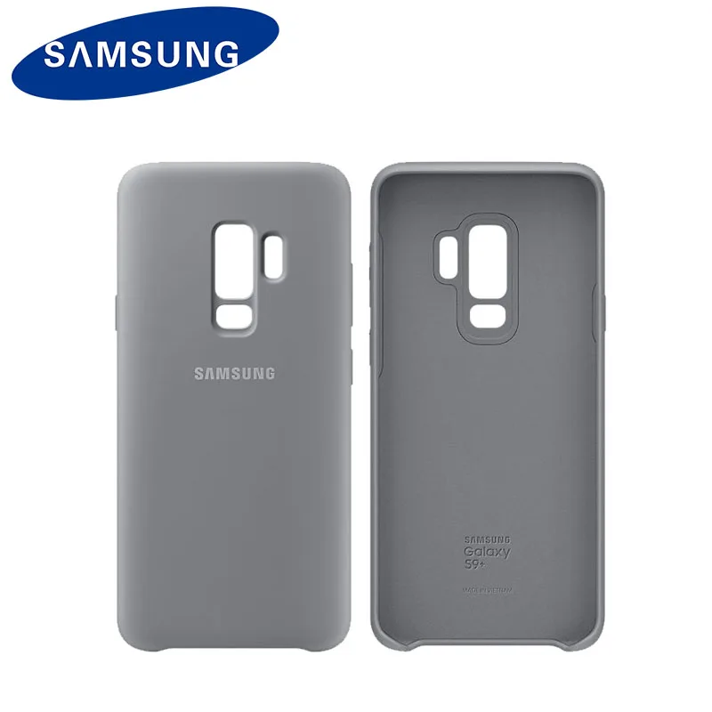 100% оригинальный samsung S9 Plus силиконовый чехол для Galaxy G960 G965 водонепроницаемый и