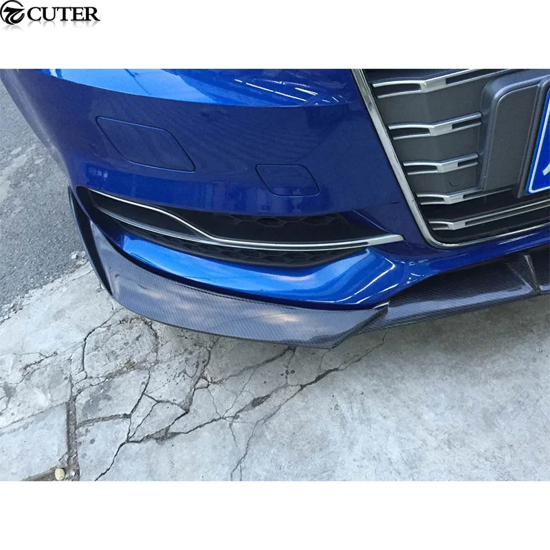 A3 S3 Sline карбоновые комплекты кузова для автомобиля передний бампер Audi S line 13 16|front