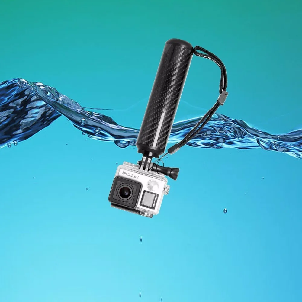 Fantaseal 3K T800 углеродное волокно Камера Ручка Стабилизатор для GoPro остающийся на