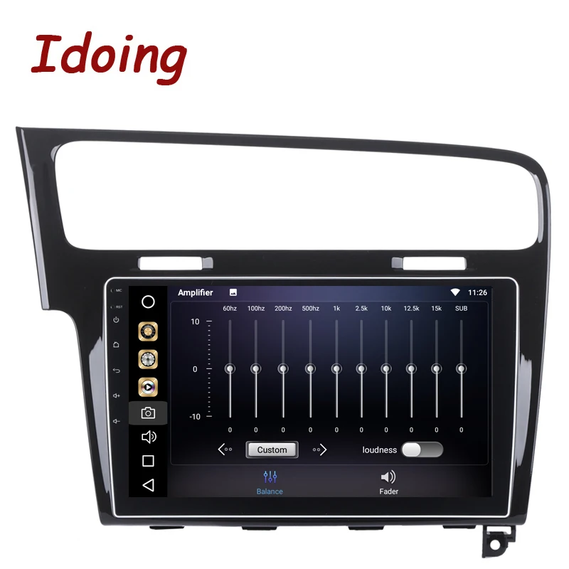 Idoing 1Din 10 2 дюймов Android8.0 Автомобильный GPS Мультимедийный проигрыватель для VW Golf 7 2013