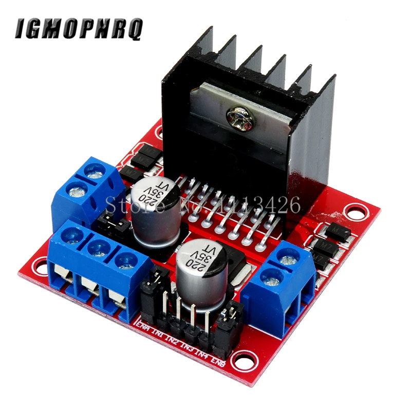 

10PCS Dual H Bridge DC Stepper Motor Drive Controller Board Module L298N MOTOR DRIVER