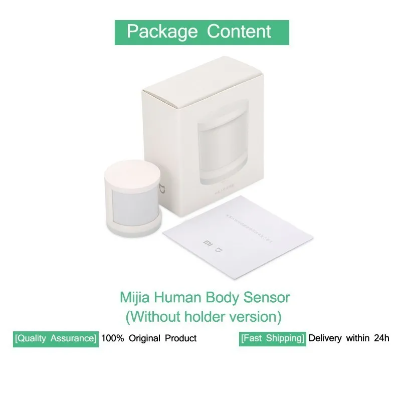 Human Body Sensor Xiaomi Mijia Aqara 5 в 1 Умный дом Комплект Zigbee розетка шлюз концентратор человеческого тела окна двери сенсор беспроводной переключатель мини - Цвет: Human Body Sensor