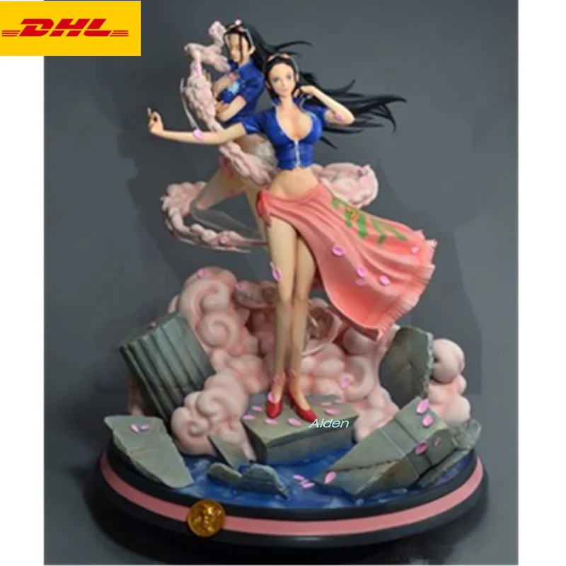 

16"Anime Sexy Figures Statue ONE PIECE Bust The Straw Hat Pirates Full-Length Portrait Nico Robin GK Action Figure Toy BOX Z1097
