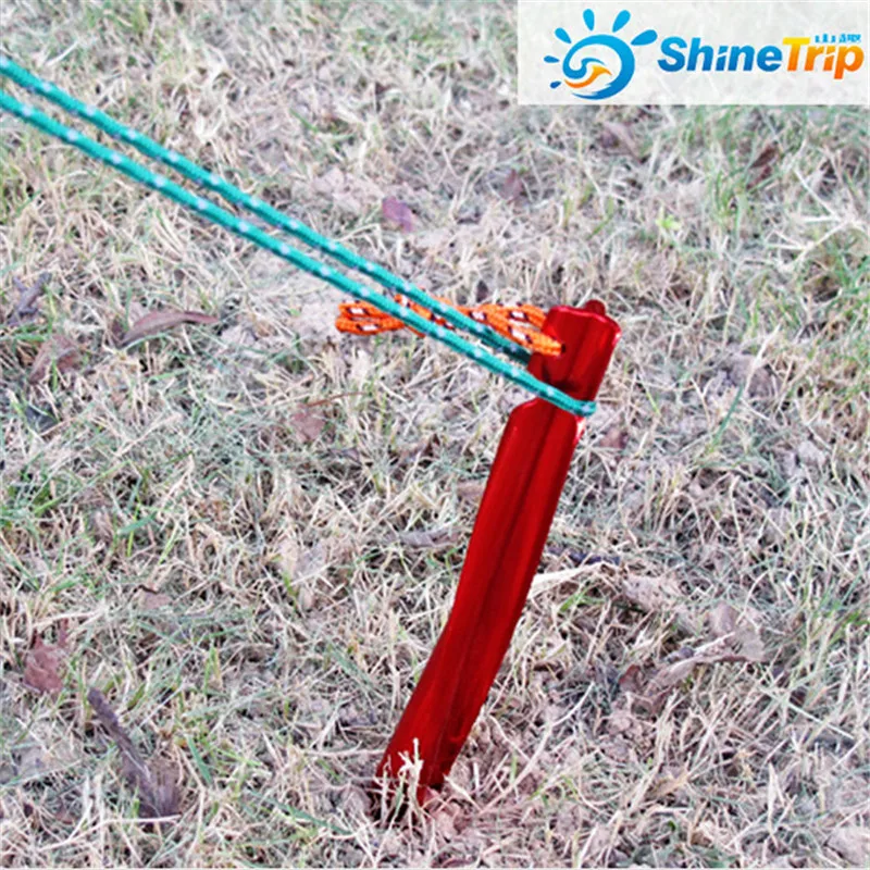 10 шт. треугольные гвозди из алюминиевого сплава 25 см|tent rope|stake tent |