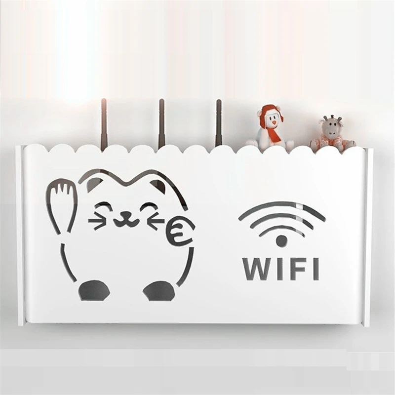 Wifi роутер, креативная гостиная, многофункциональная коллекция, стопки, шкаф, полка, коробка, розетка, крышка, стеллаж для хранения, вешалка