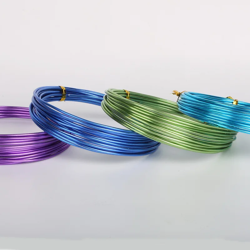 Анодированная Алюминиевая проволока 5 м/лот Мягкая универсальная окрашенная