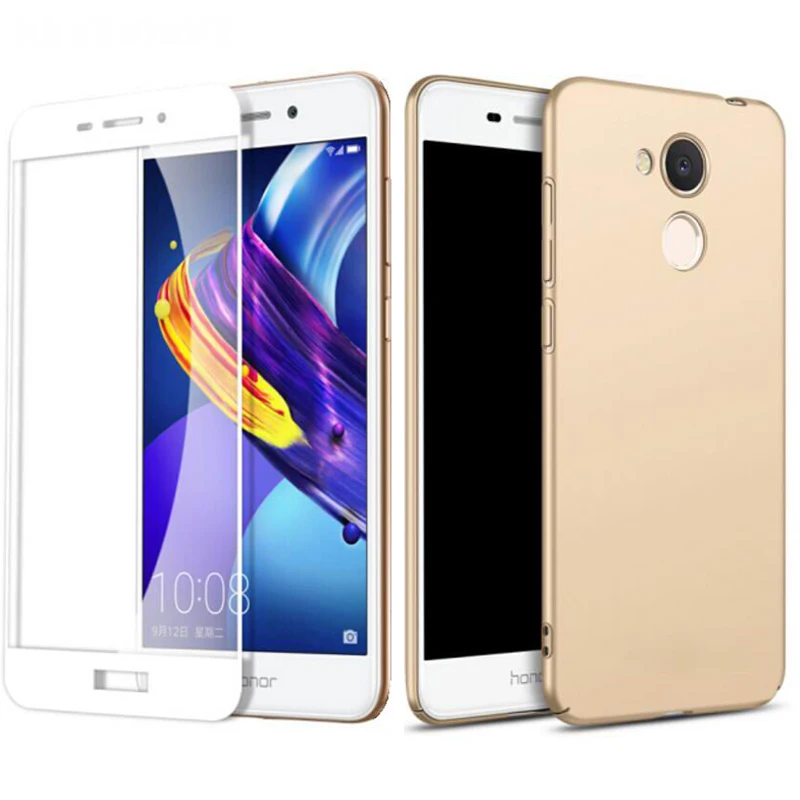 Ультратонкий жесткий чехол для Huawei Honor 6C NOVA Smart Phone + Полное Защитное стекло |