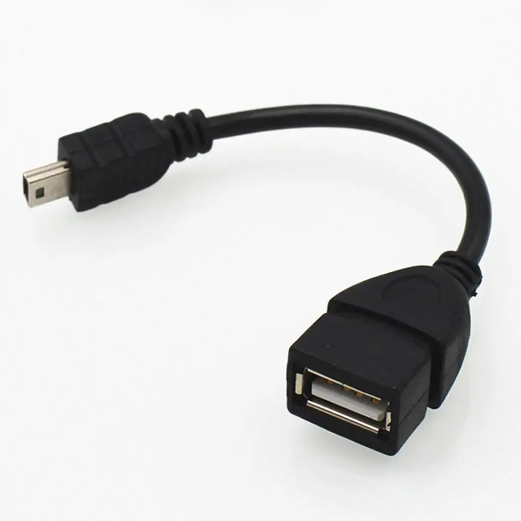 Мини USB 2 0 кабель конвертер адаптер для автомобиля аудио U диск OTG удлинитель