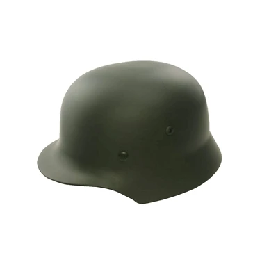 Gray Green Black Tactical Helmet WW2 German Elite WH Army M35 M1935 Steel Helmet Stahlhelm Retro Pretty - Color: Army green
