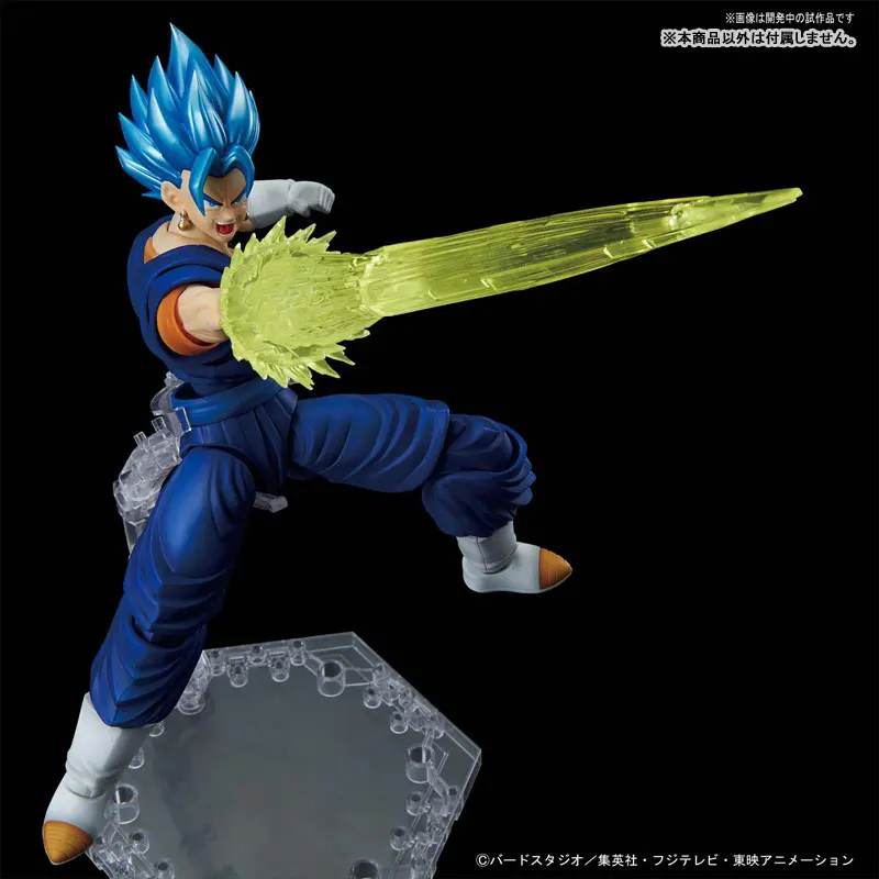 Подлинная BANDAI фигура-подъем стандартная сборка Dragon Ball Супер Saiyan Бог SS Vegito Vegetto пластиковая модель Фигурка