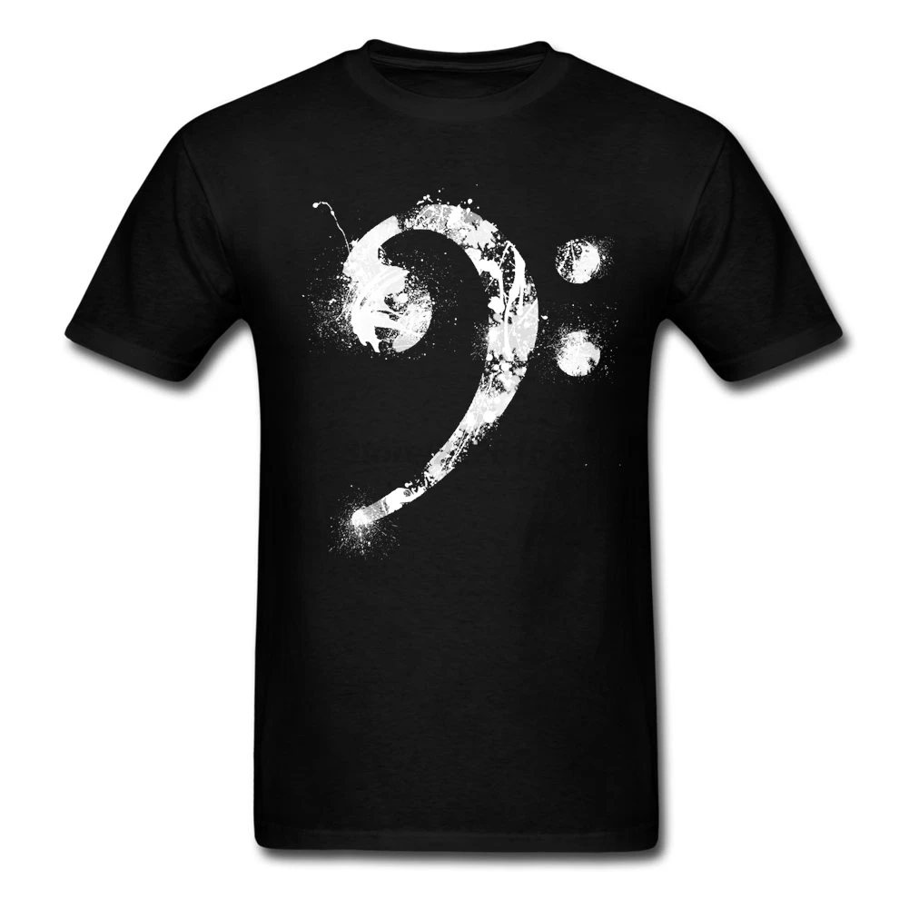 Мужская футболка Bass Ink rock music летняя желтая для мужчин с круглым вырезом|tee shirt|shirt