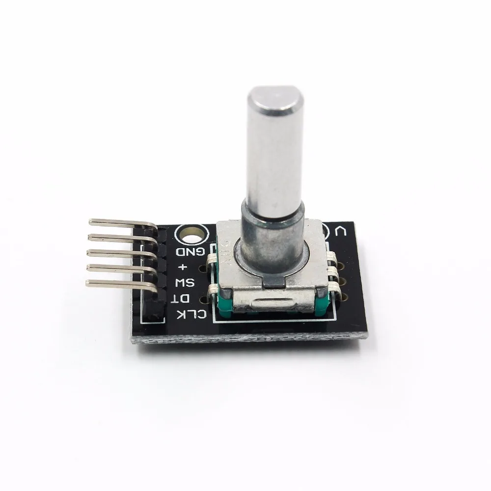 360 Degrees Rotary Encoder Module For Arduino Brick Sensor Switch Development Board KY-040 With Pins