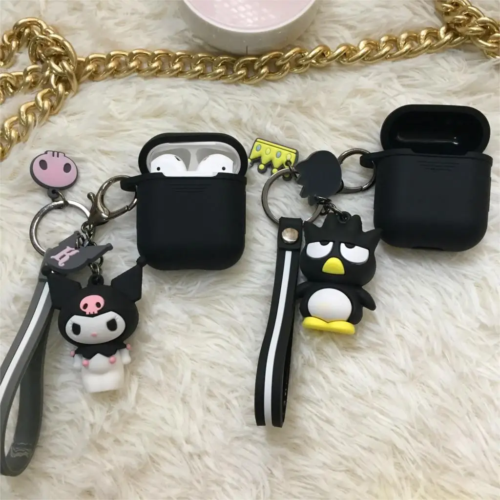Милый мультяшный чехол для airpods лягушка Мелодия iPhone наушники мягкая силиконовая