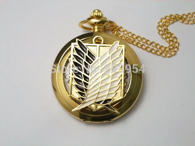 Pocket Watch Attack on Titan 1 шт./лот косплей шотландская полка аниме Скаутинг легион Survey Corps
