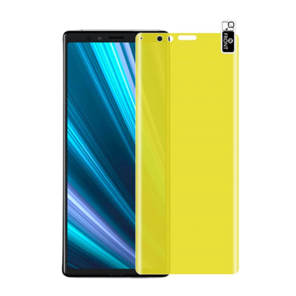 Гидрогелевая 3d пленка на весь экран для Sony Xperia XZ4 XZ3 XZ2 L3 Защита экрана XA2 XA3
