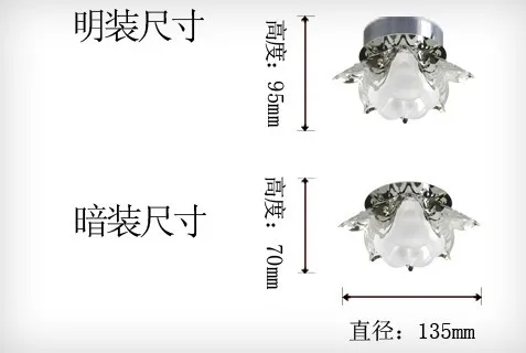 Современный хрустальный потолочный светильник Colorpai оптовая продажа лампа для
