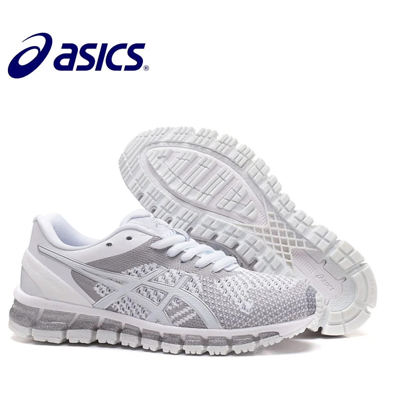 Горячая Новое поступление официальный ASICS Гель-Квант 360 Женская стабильность кроссовки уличная спортивная обувь