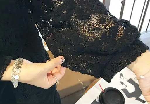 2017 maternity clothing plus size lace cutout basic shirt for Pregnant Women Spring Fashion Pregnancy | Мать и ребенок