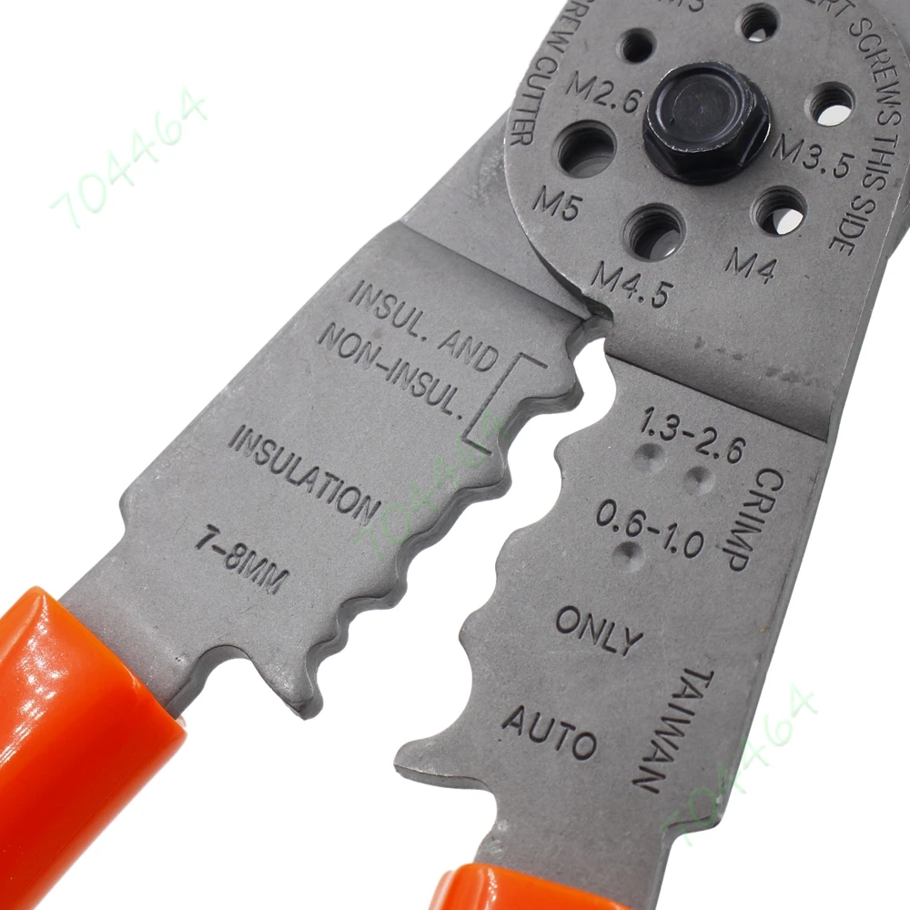 Многофункциональный болт съемник для проводов 8 дюймов обжимной инструмент 10 22 AWG