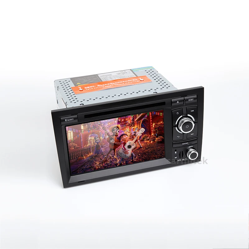 2 din автомобильный DVD Радио мультимедийный плеер стерео для Audi A4 2002-2008 B5 B6 B7 gps