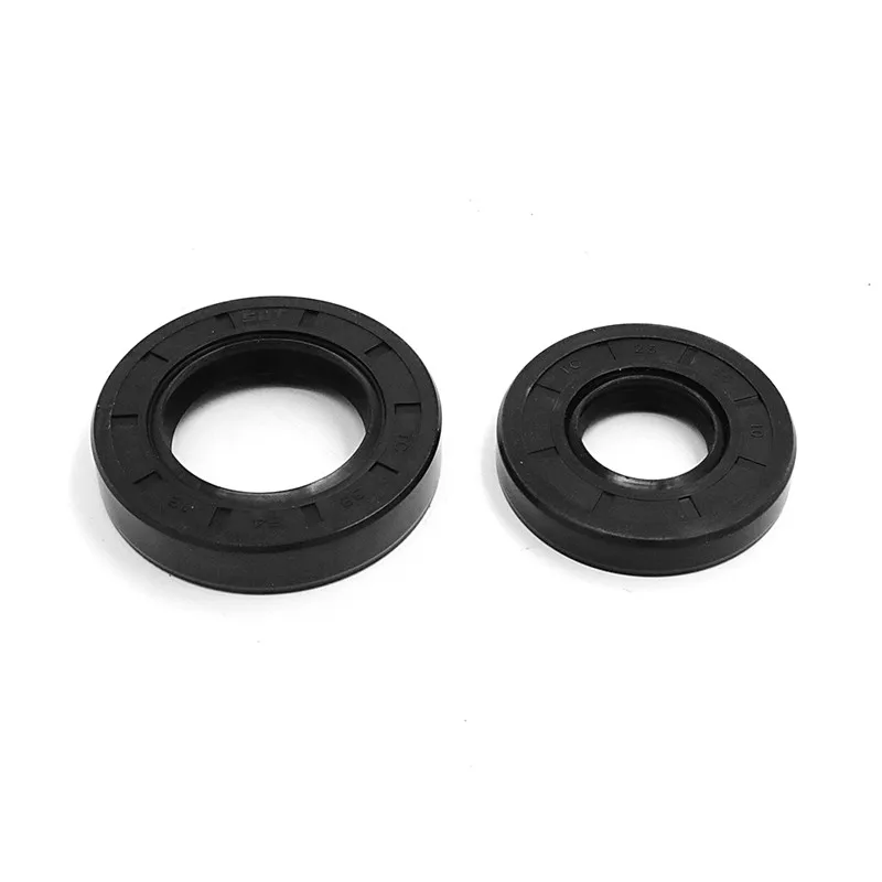 Комплект масляных уплотнений для двигателя 2 шт. Уплотнители коленчатого вала