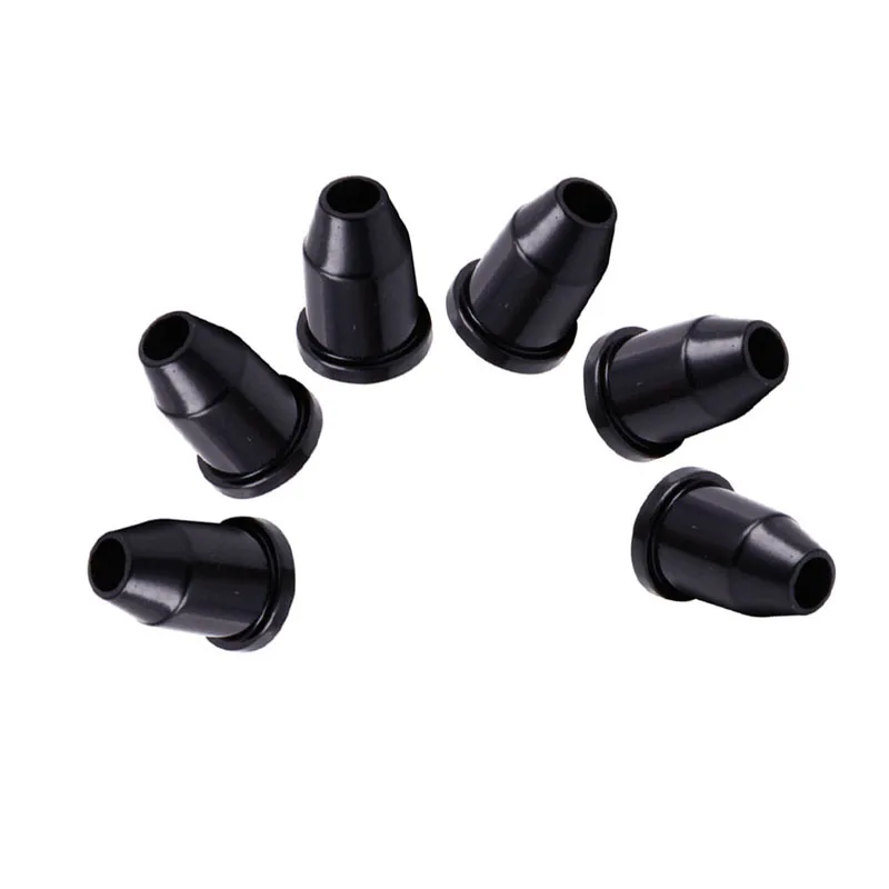 Новый 6 шт./компл. черный металлический корпус Гитары Струны крепления