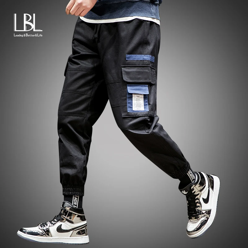 Мужские брюки карго уличные для бега новинка весны 2019 мужские в стиле хип хоп