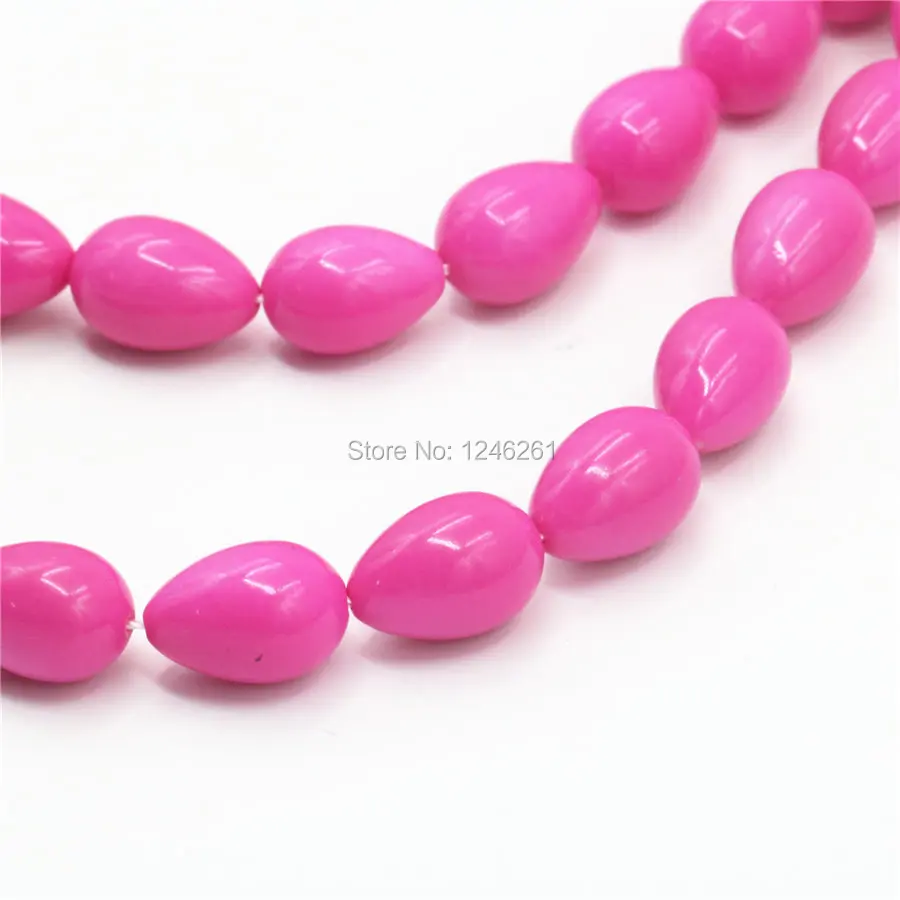 Hot Sale 9x13mm Ornaments Loose DIY Imitation Pearl Glass Beads Wholesale Jewelry Making Design Christmas Gifts For Women Girls | Украшения
