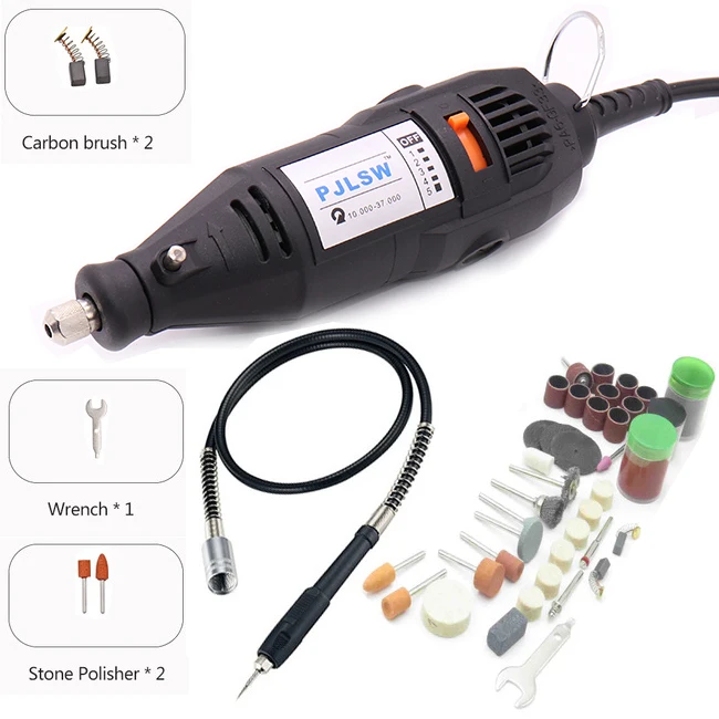 Электрическая дрель Dremel шлифовальный станок гравировальная ручка шлифовальный станок Мини дрель Электрический Роторный инструмент шлифовальный станок Аксессуары Dremel