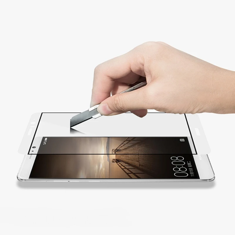 Полное покрытие закаленное стекло для Huawei Mate 9 mate9 2017 экрана телефона защитная