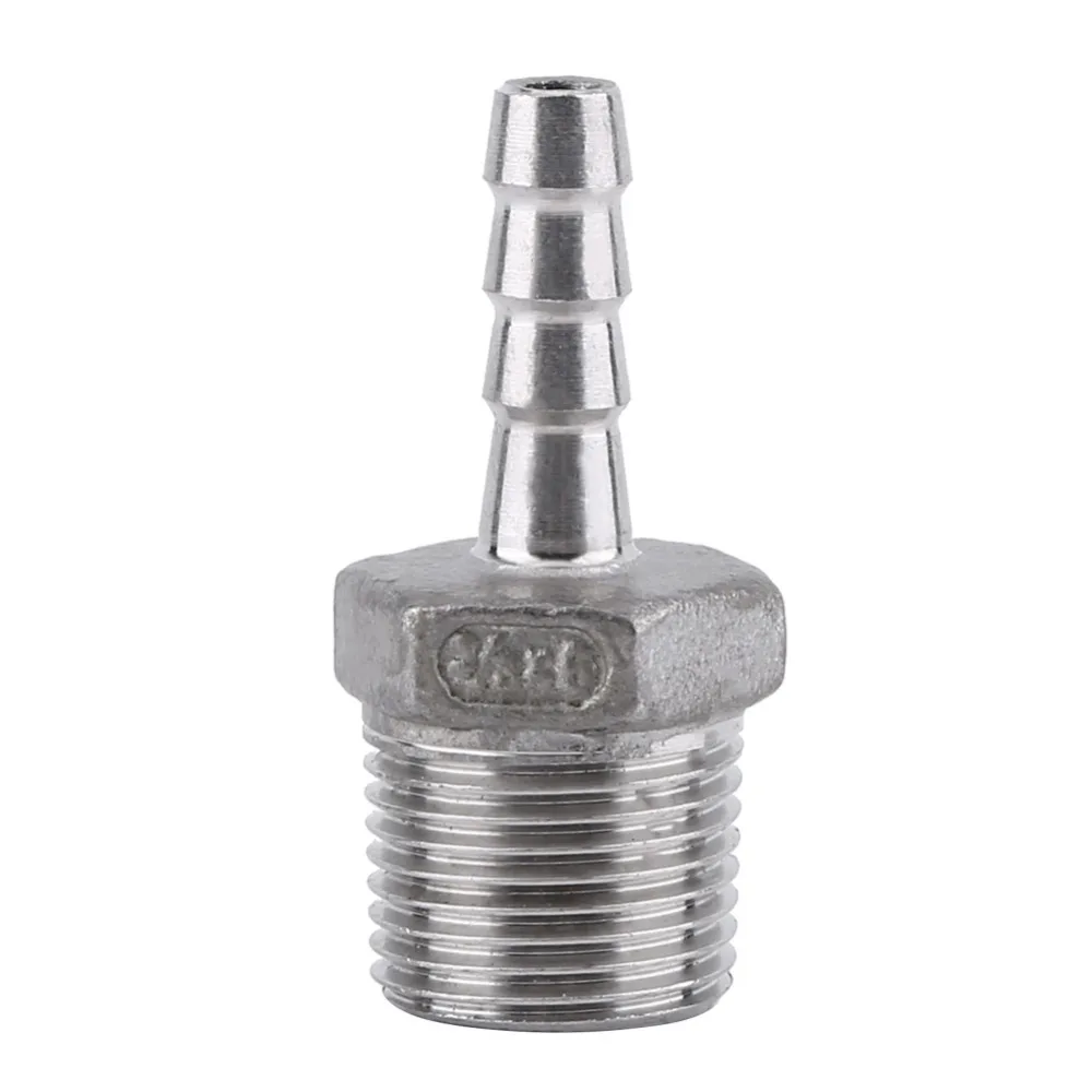 1 шт. BSP 1/4 &quotкрышка из нержавеющей стали SS304 наружная резьба штуцер хвостовик