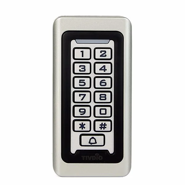 RETEKESS система контроля доступа с клавиатурой RFID Дверь 125 кГц 1 клавиатура контроля доступа+ 10 RFID брелоков карт с 2000 пользователей F9501D