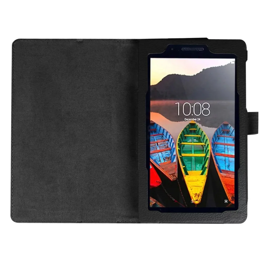 CucKooDo Премиум PU кожаный чехол книжка с держателем стилуса для Lenovo Tab 3 Essential 7 0