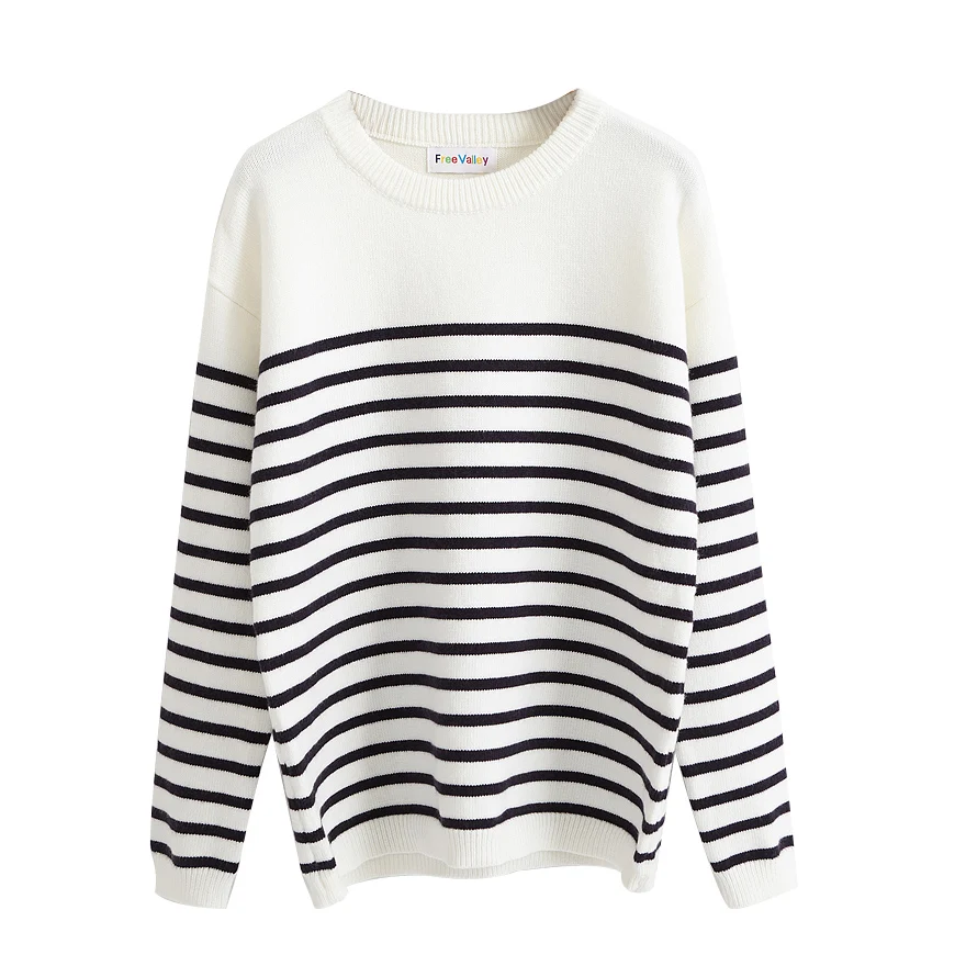 2 цвета 2017 базовые осенние и зимние полосатые высококачественные женские свитера