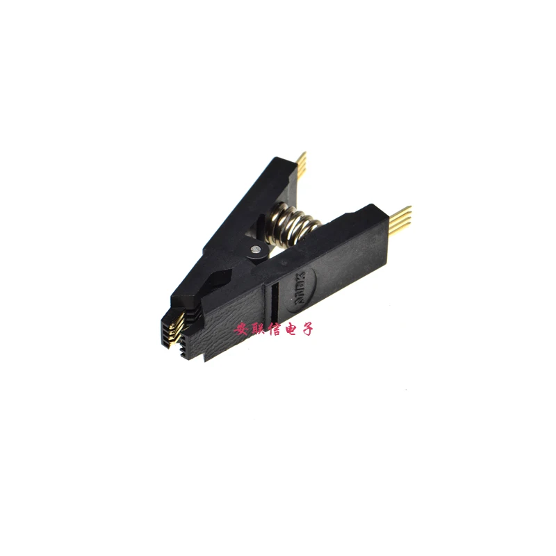 1 шт./лот SOIC8 SOP8 флэш чип зажим для проверки ИС разъем Adpter BIOS/24C/25/93 программист|soic8