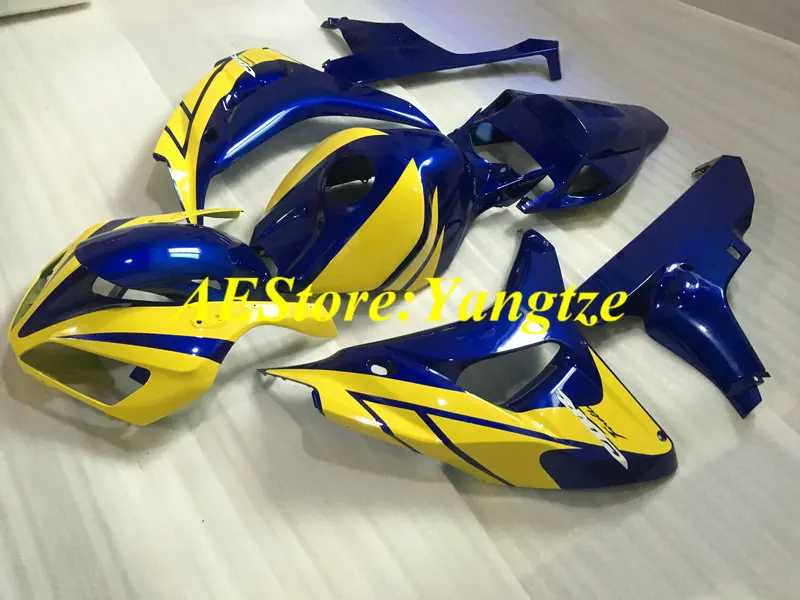 Комплект обтекателей для мотоцикла на заказ CBR1000RR 06 07 CBR1000 2006 2007 ABS желтый синий