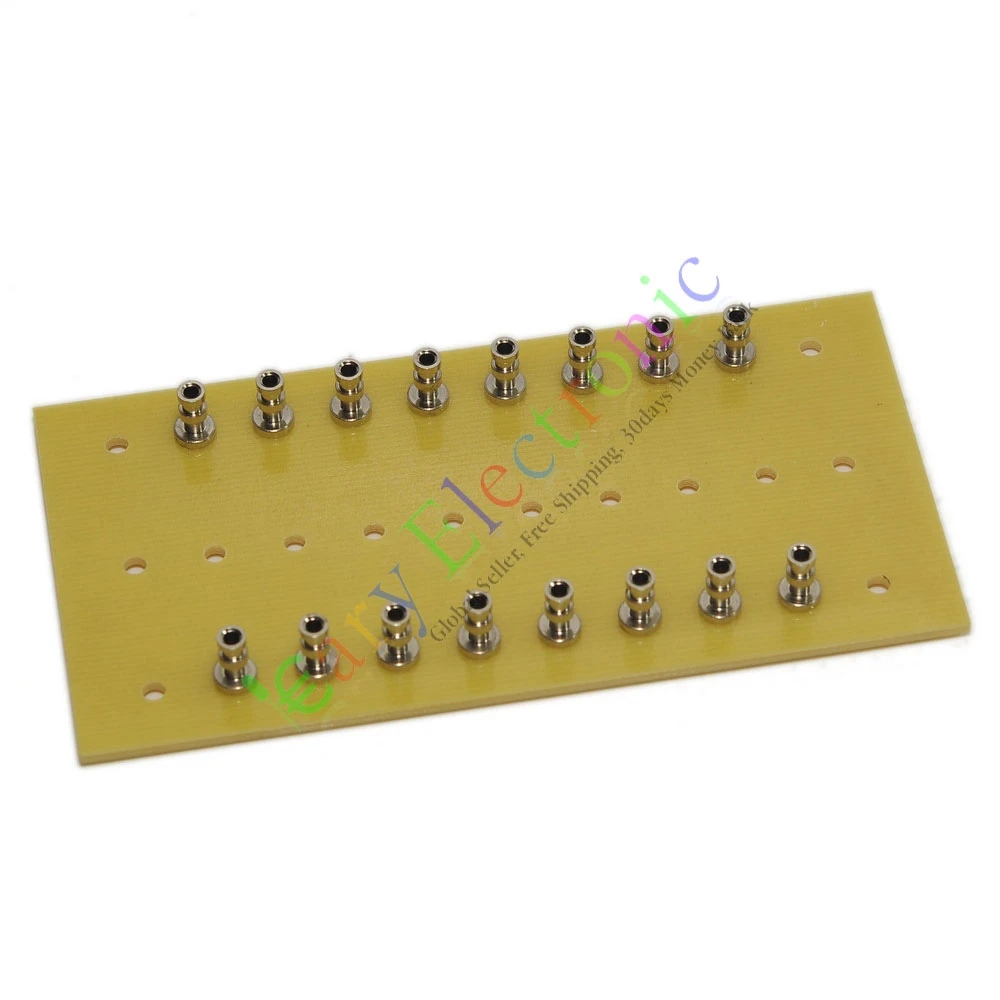 20 шт. МЕДНАЯ НИКЕЛИРОВАННАЯ Стекловолоконная револьверная Клеммная полоса 16