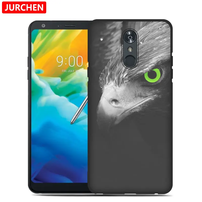 Ультратонкий чехол JURCHEN с рисунком для LG Stylo 5 Stylo5, задняя крышка, милые собака и кошка, мягкий чехол из ТПУ для LG Stylo 5, чехол для телефона - Цвет: 3