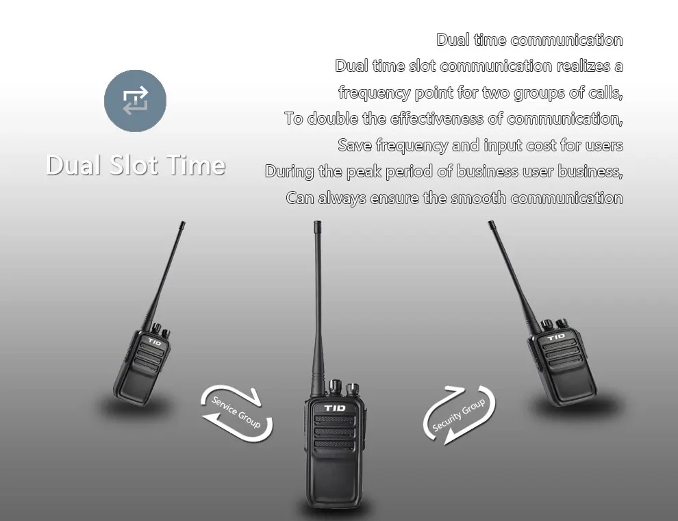 TID TD-V28D двойной слот времени DMR рации цифровой и аналоговый режим двухстороннее радио