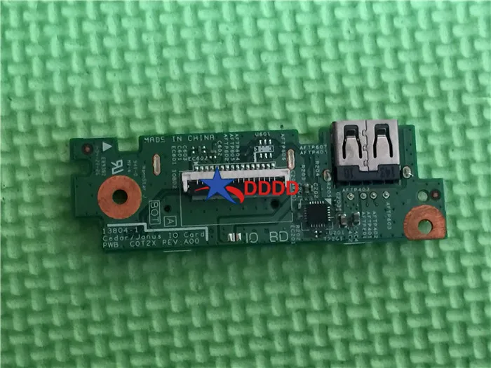 Оригинал для Dell Inspiron 15 3542 6 "USB SD кардридер CN-0R1F2R R1F2R 0R1F2R полностью протестирован |