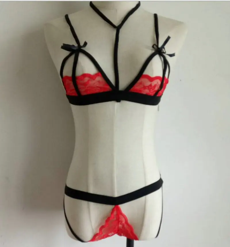 Эротическое кружевное белье Эротическая Пижама Babydoll экзотическая обернутая
