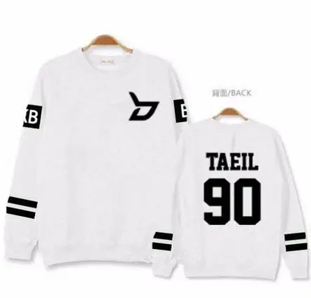 Kpop block b concert That member nname свитер с круглым вырезом и принтом унисекс zico p. o пуловер