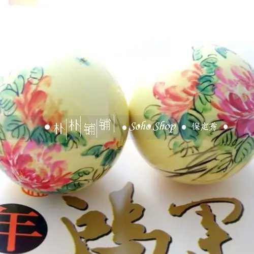 Ручная роспись baoding железные шарики 45 мм 50 без выцветания. Китайская аквакраска.