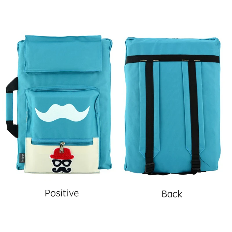 Детская художественная сумка для рисования набор дорожная 8 к эскизов на холсте