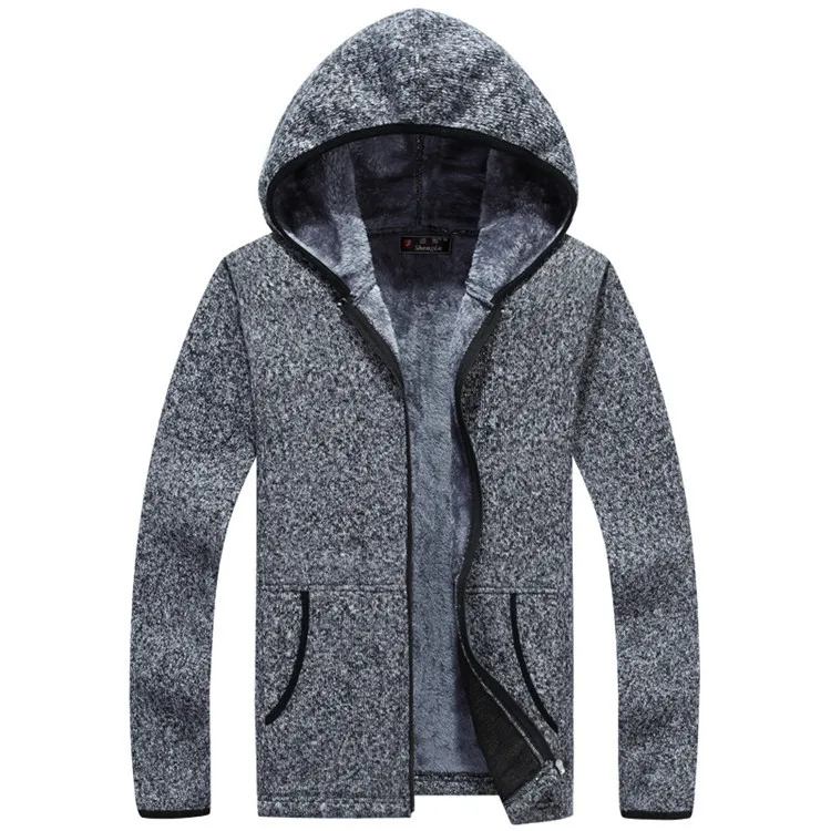 Новинка 2019 модные брендовые свитера мужские кардиганы плотные облегающие