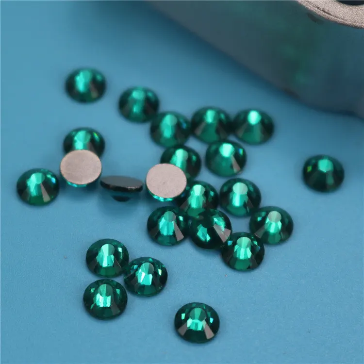 1440 шт./лот синий циркон стразы с плоской задней стороной для ногтевого дизайна 3D