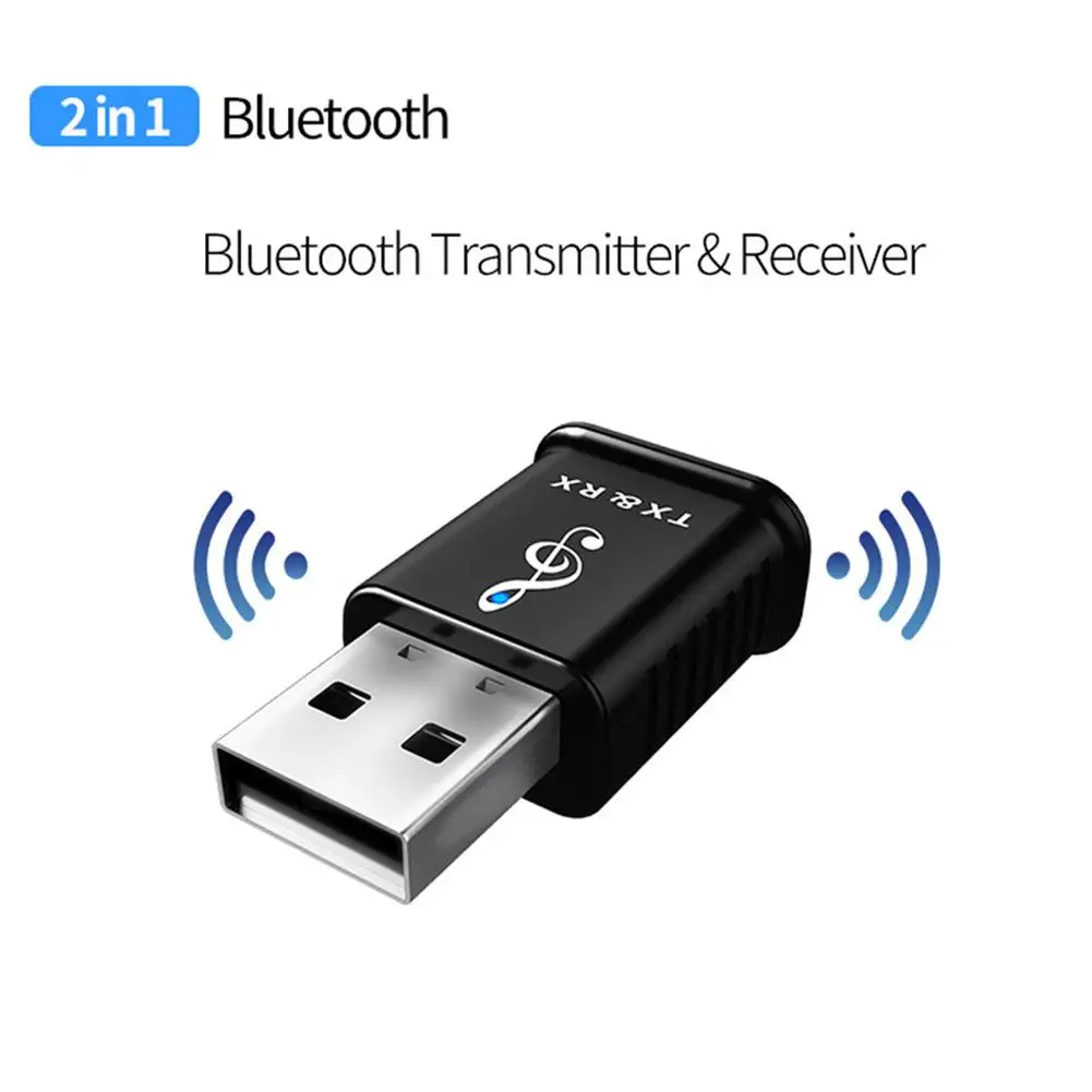 Лидер продаж 2 в 1 USB Bluetooth приемник 5 0 Dongles динамик мышь Музыка Аудио адаптер