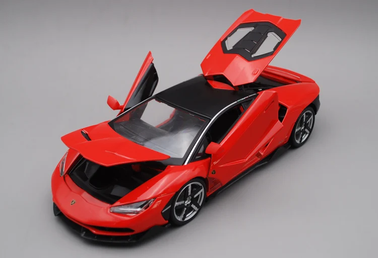 Мерит изображение 1:18 Lamborghini LP770-4 Сентенарио серый супер бег сплава Модель автомобиля
